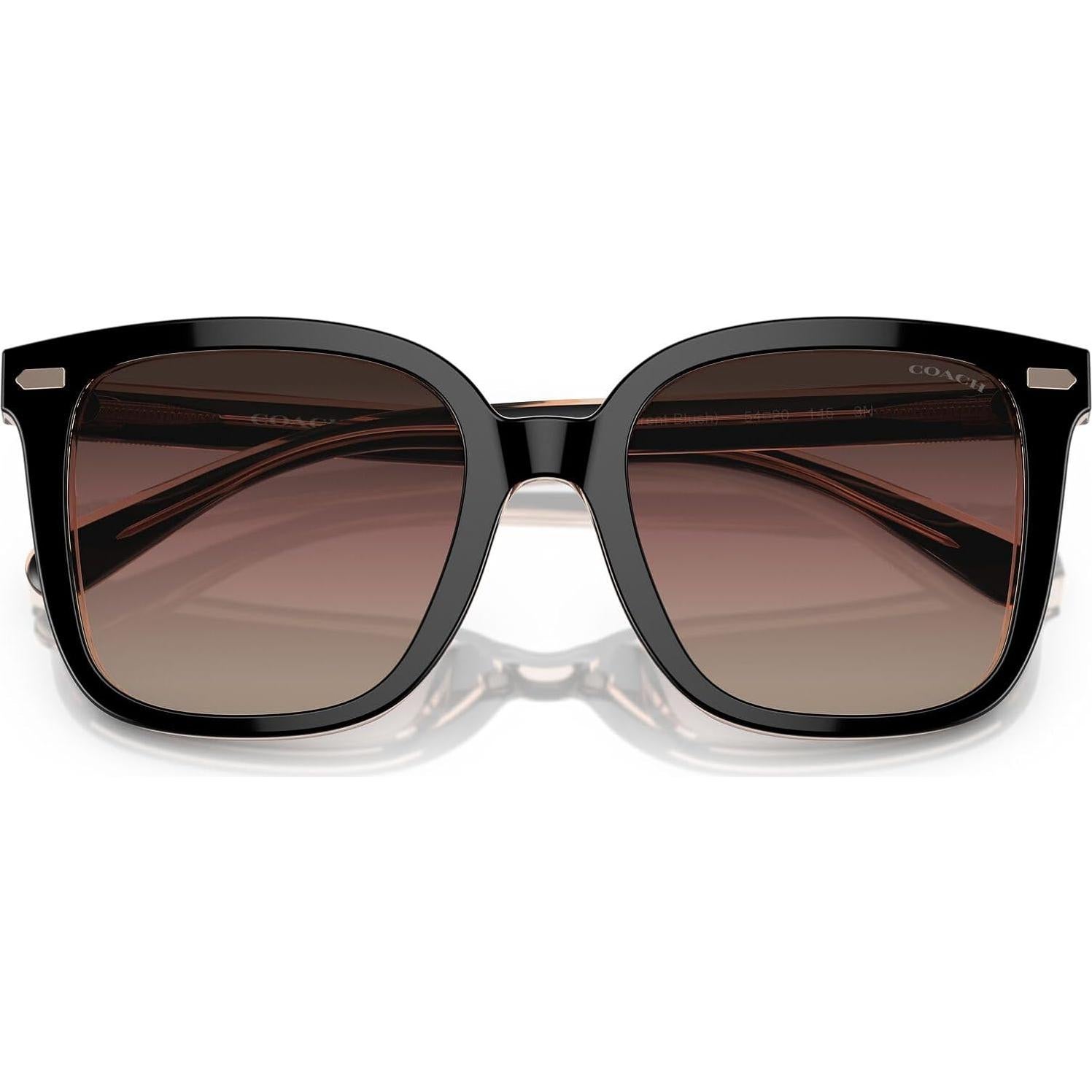 Gafas de sol cuadradas Coach HC8381U para mujer UV 100%