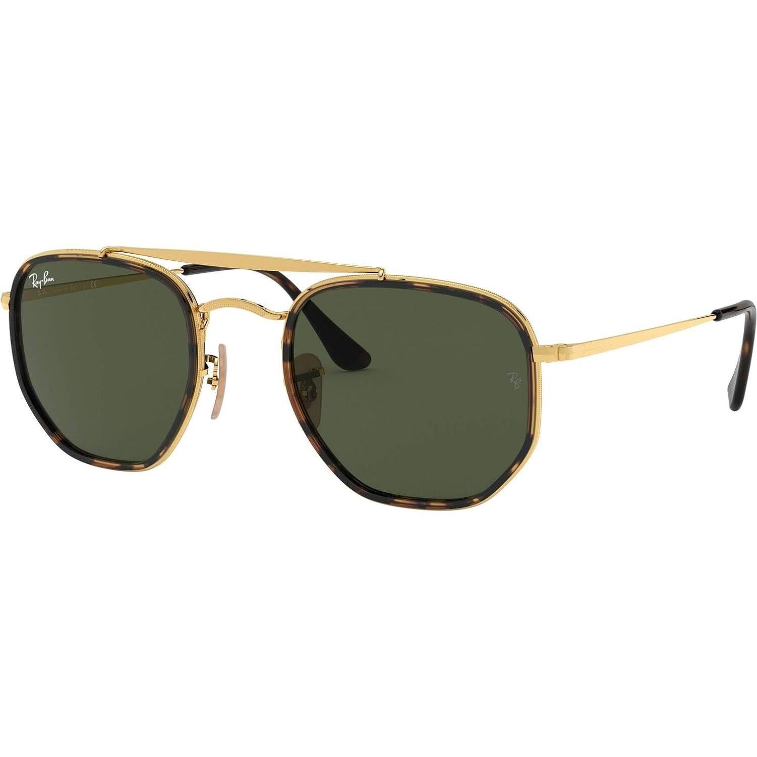 Gafas de Sol Ray-Ban RB3648M Marshall II Hexagonales Doradas