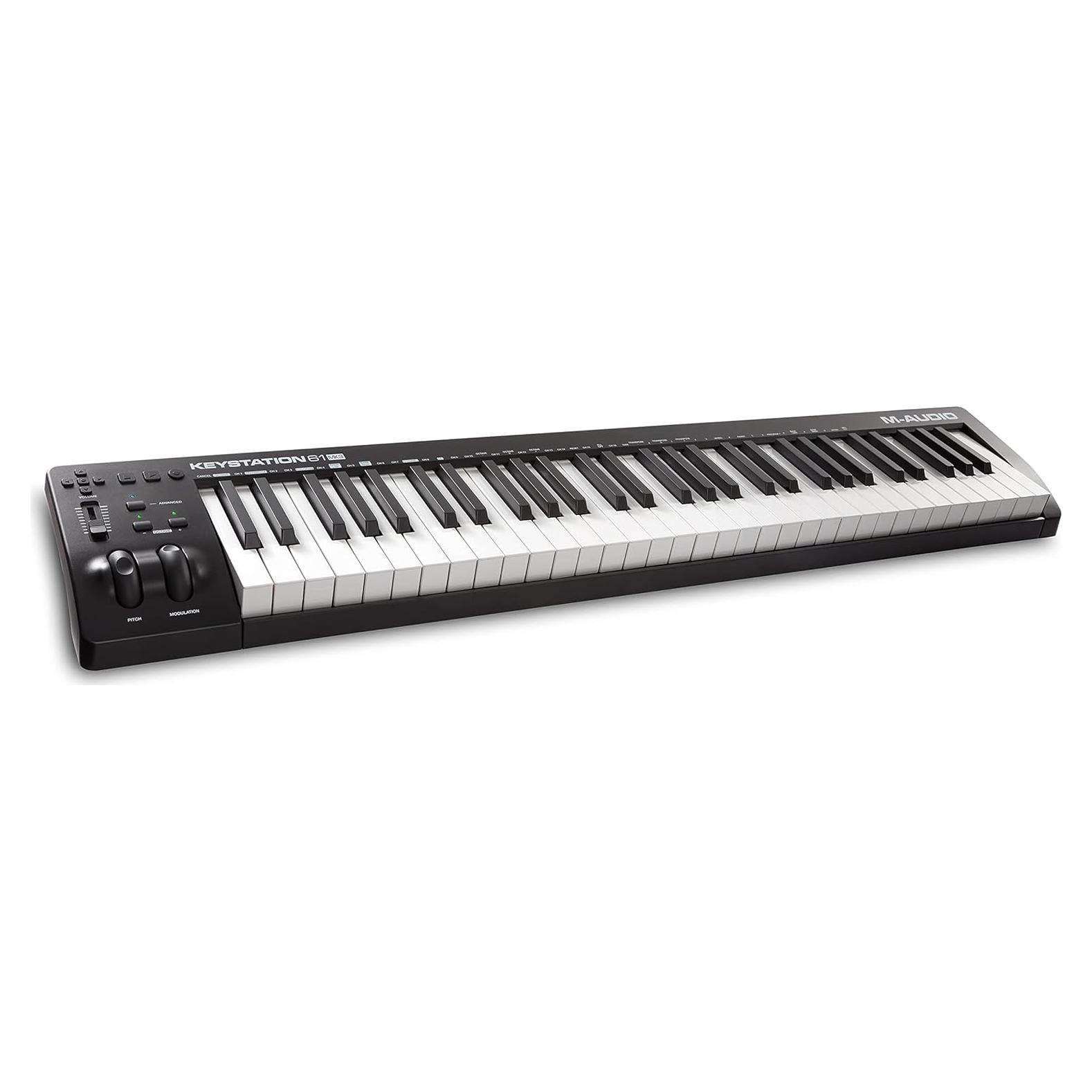 M-Audio Keystation 61 MK3 - Teclado MIDI USB 61 teclas