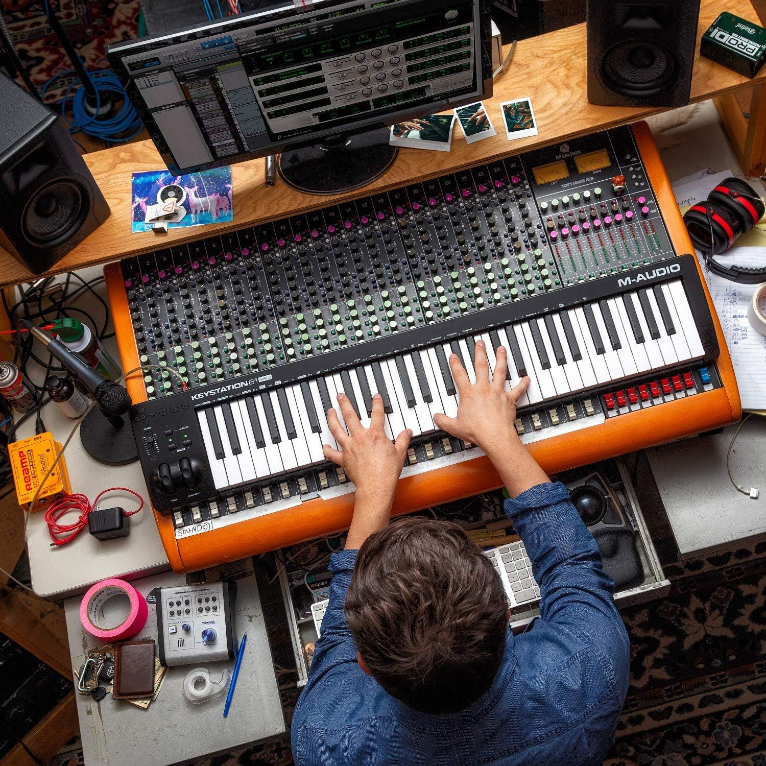 M-Audio Keystation 61 MK3 - Teclado MIDI USB 61 teclas