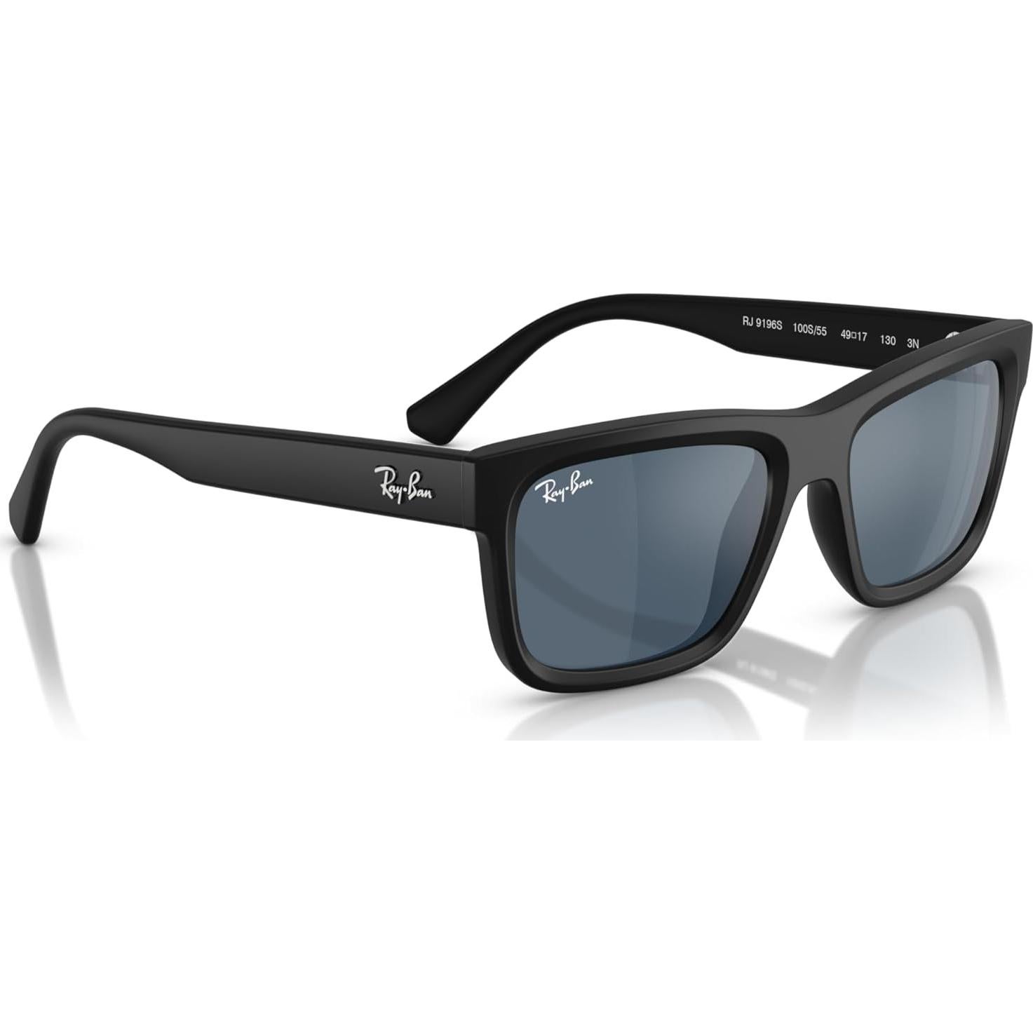Gafas de sol unisex Ray-Ban RJ9196S Warren 49mm negro mate