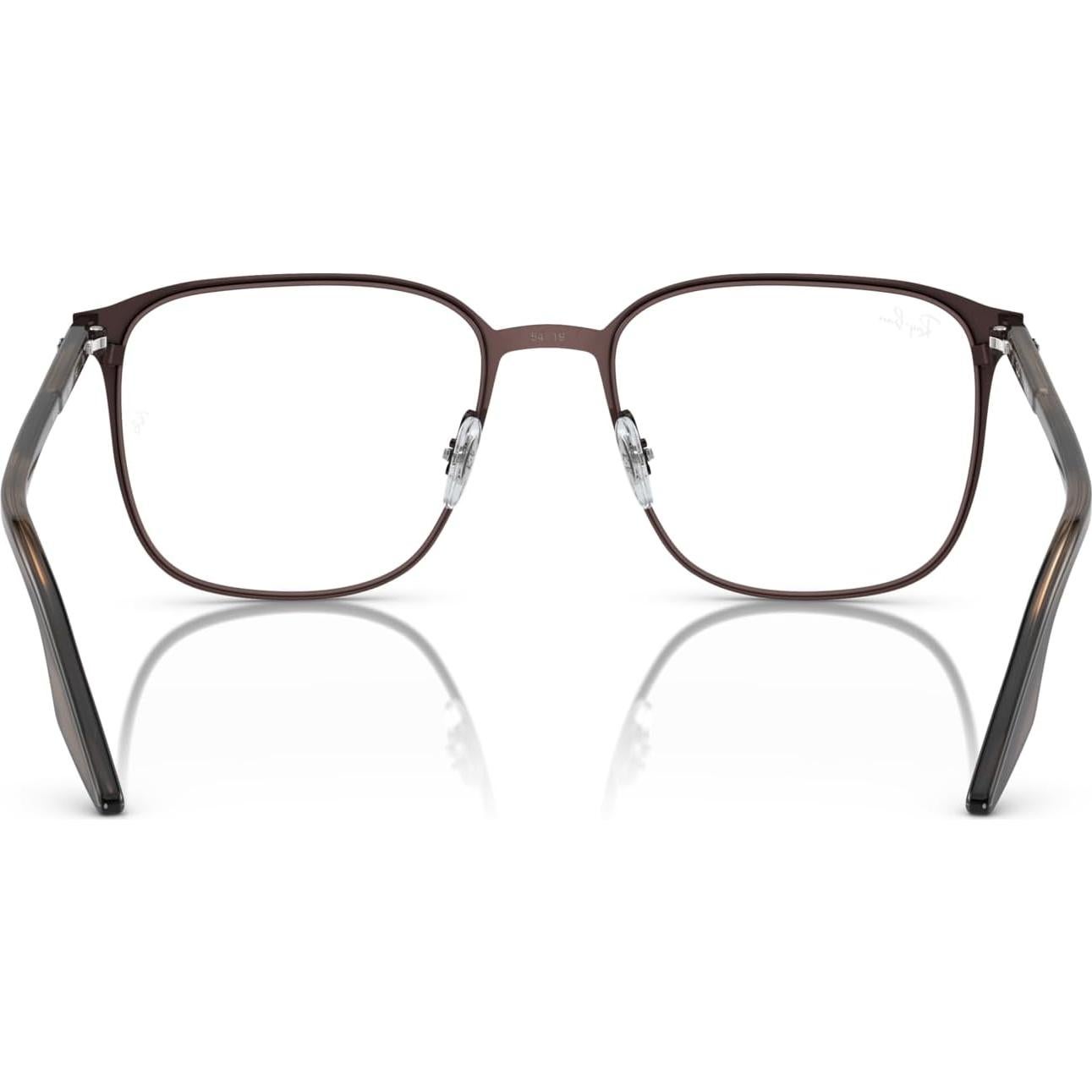 Gafas de Prescripción Ray-Ban RX6512 Cuadradas Marrón 54mm