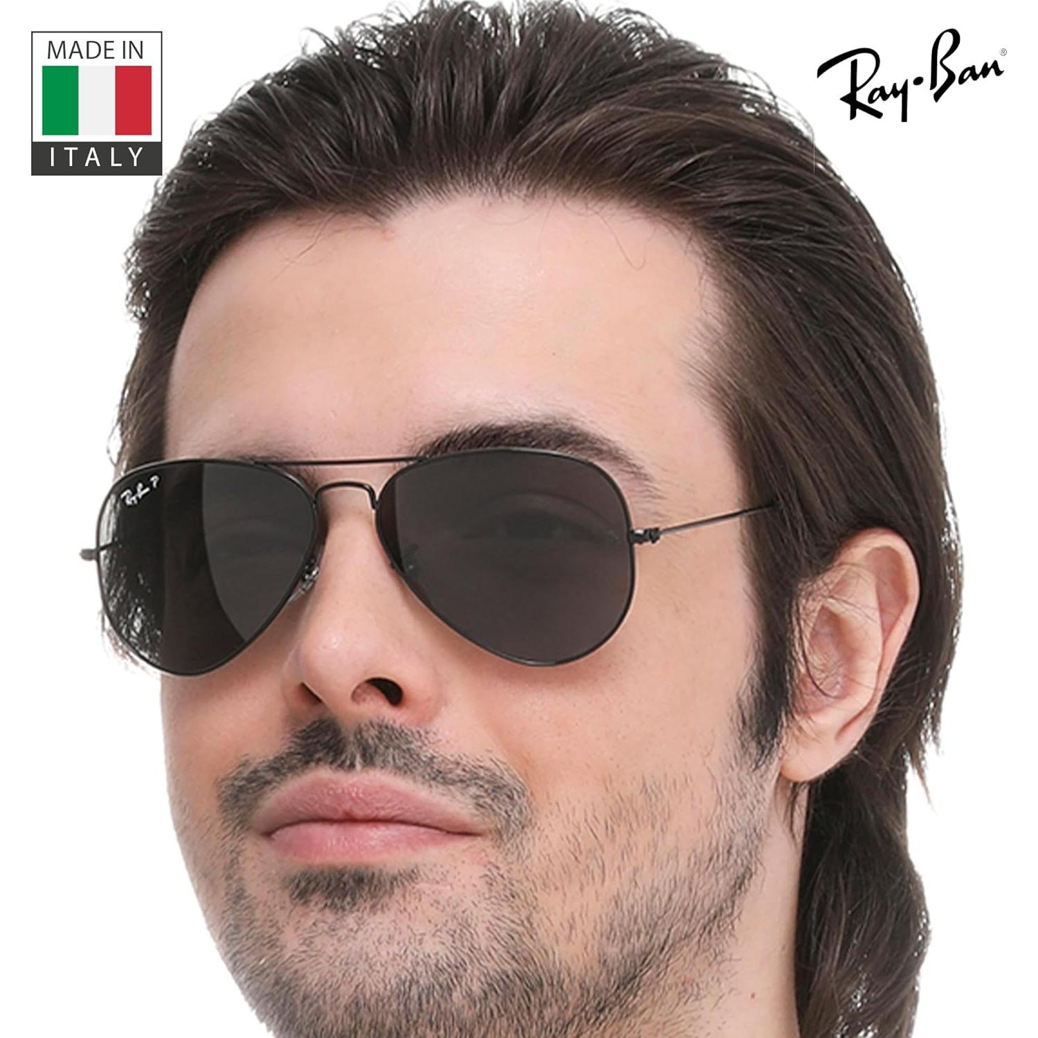 Gafas de sol Ray-Ban RB3025 Aviador Total Black 58mm