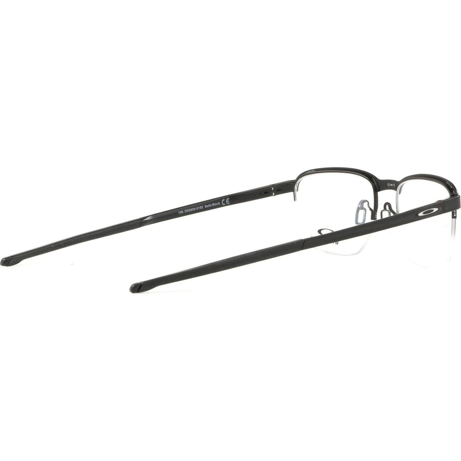 Montura de gafas recetadas Oakley OX3233 para hombres - Negro satinado