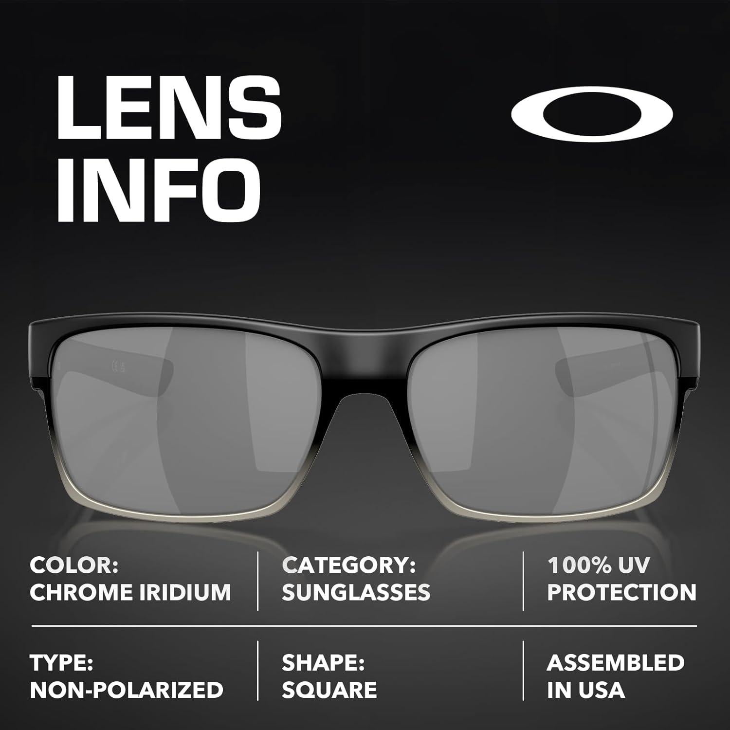 Gafas de Sol Oakley TwoFace OO9189 Cuadradas Negro Mate