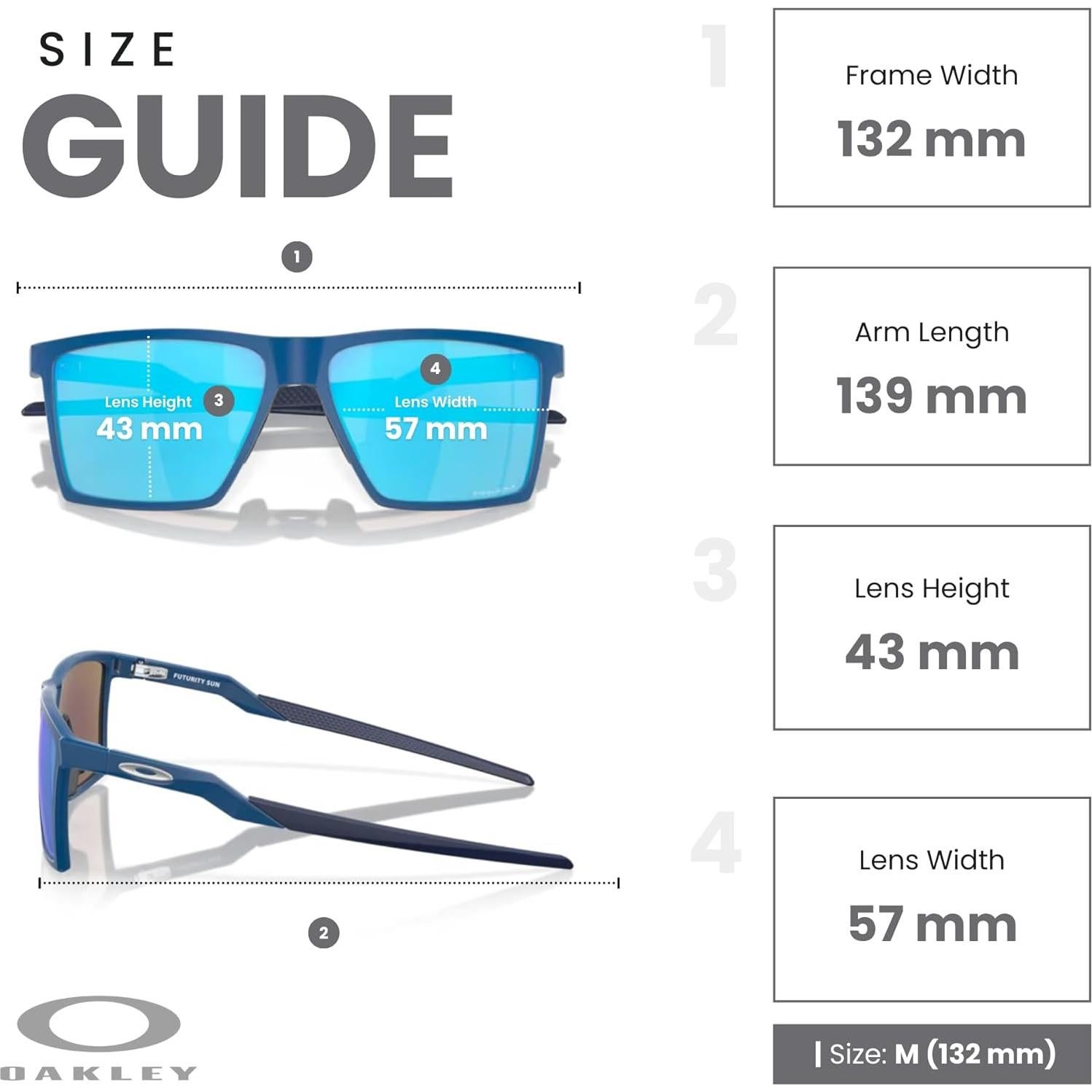 Gafas de sol Oakley Futurity OO9482 azul marino + Kit de accesorios