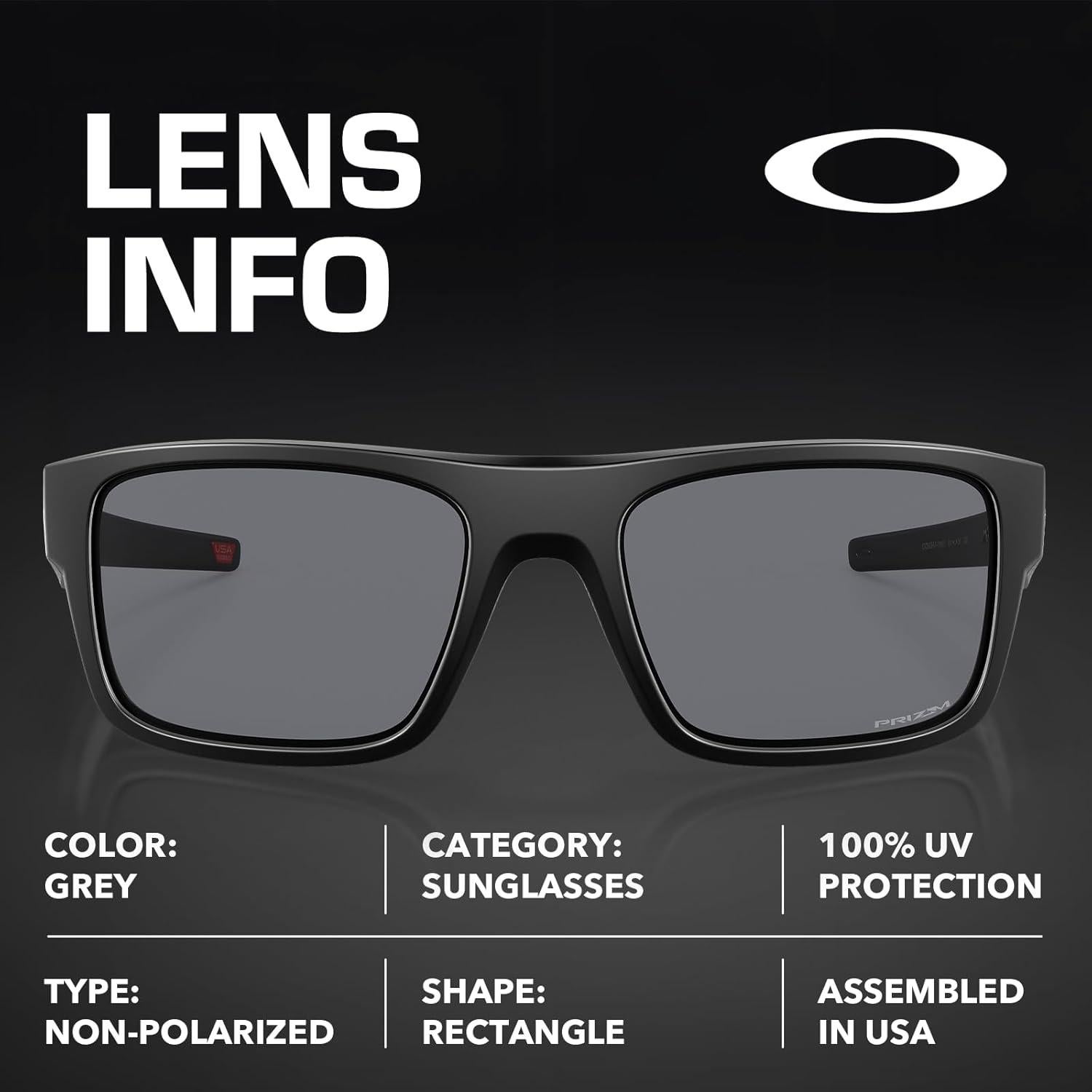 Gafas de Sol Oakley Drop Point OO9367 Rectangulares Negras