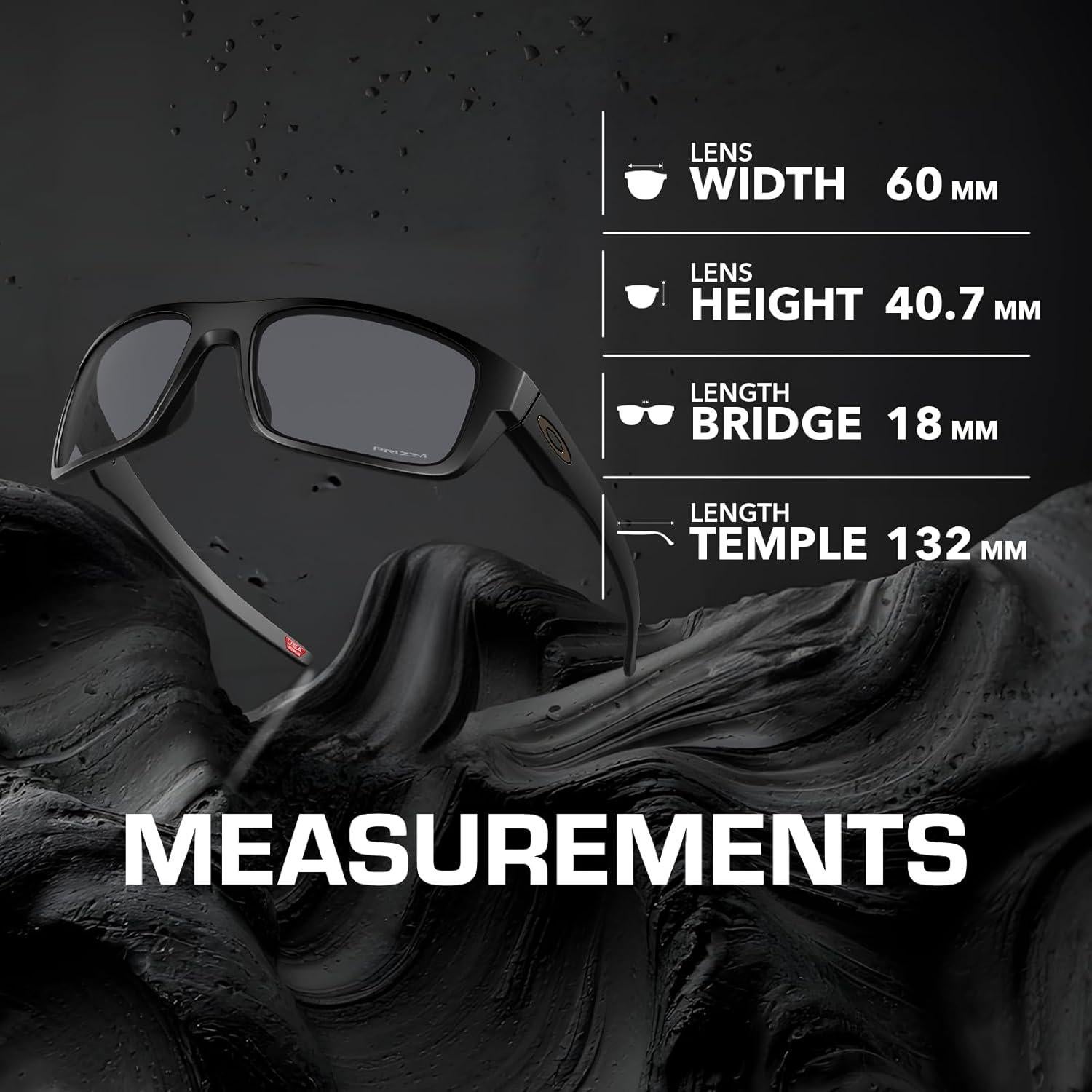 Gafas de Sol Oakley Drop Point OO9367 Rectangulares Negras