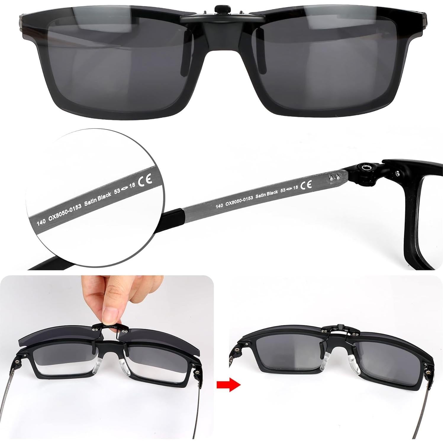 Gafas de sol CLIP-ON polarizadas Oakley Pitchman OX8050