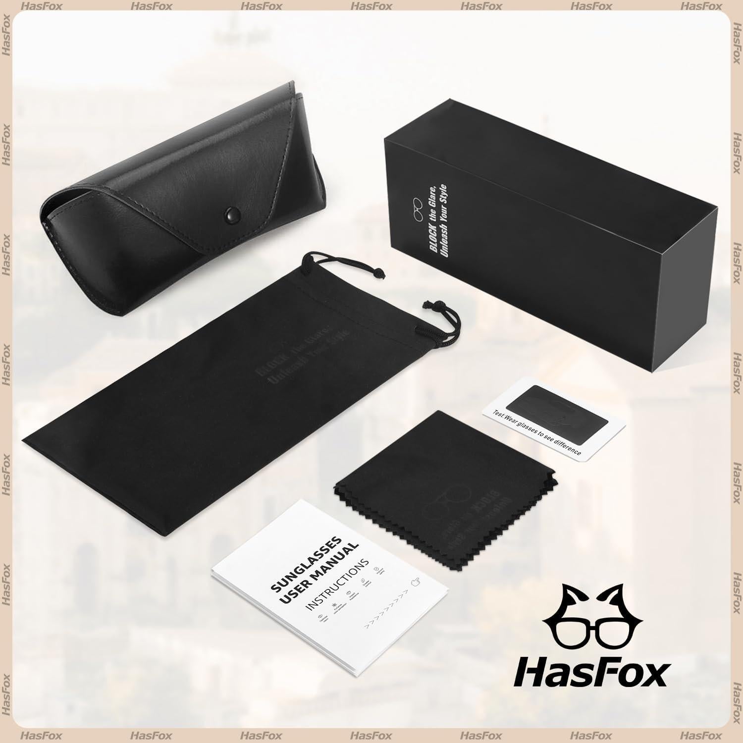 Gafas de sol HASFOX Cat Eyes para mujeres | Polarizadas UV400