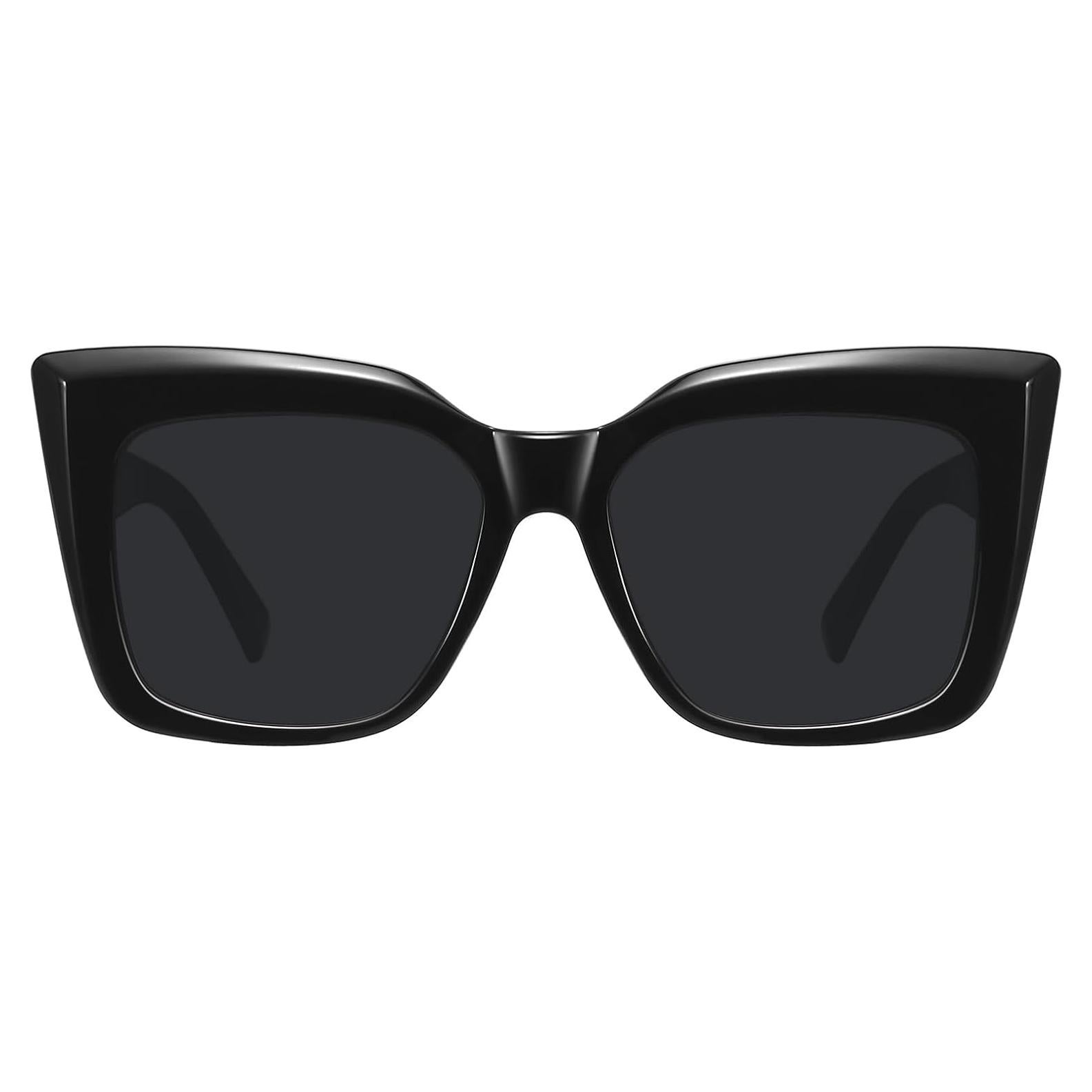 Gafas de sol cuadradas grandes Fozono UV400 estilo retro