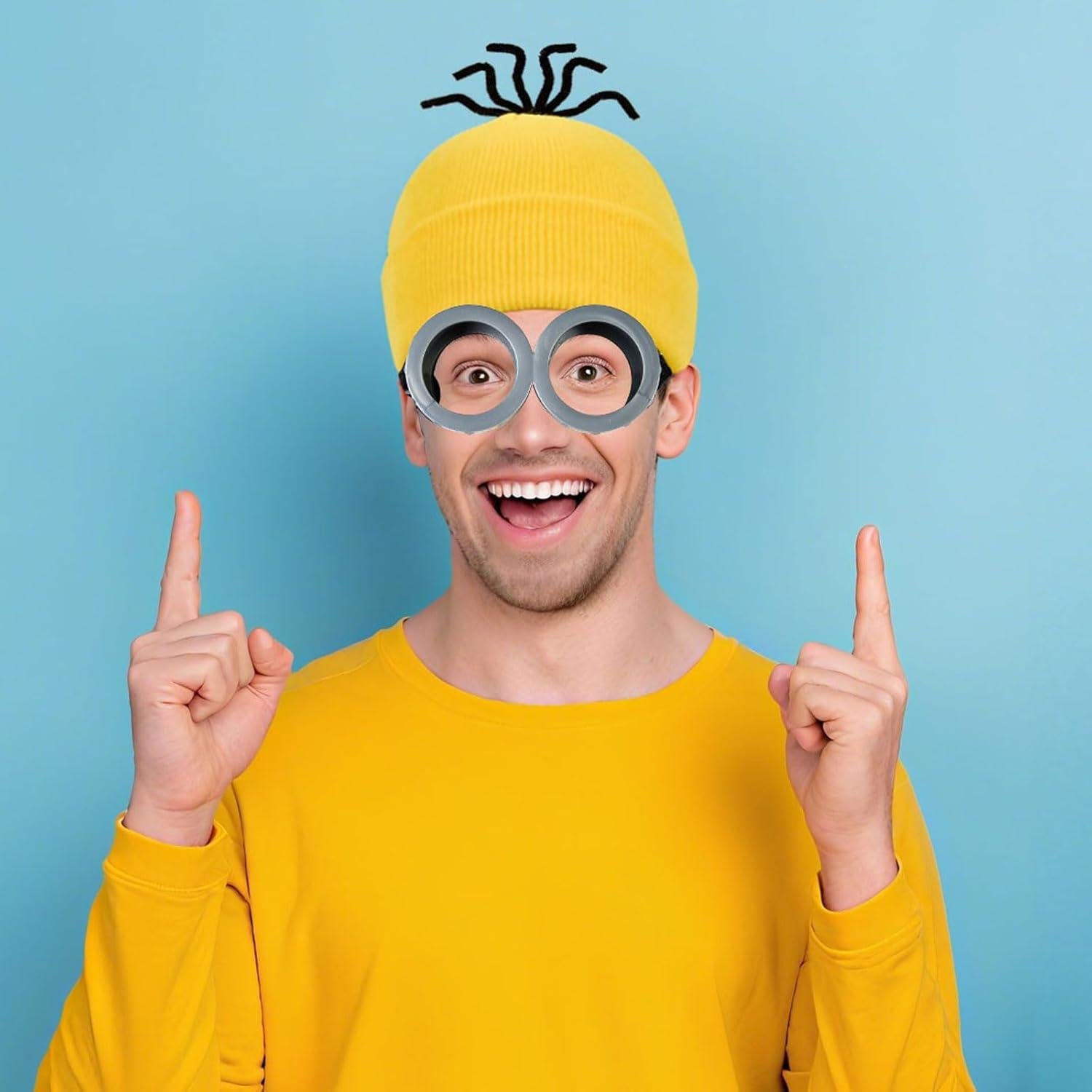 Gafas de Halloween Steampunk Vintage Plata - Paquete de 2