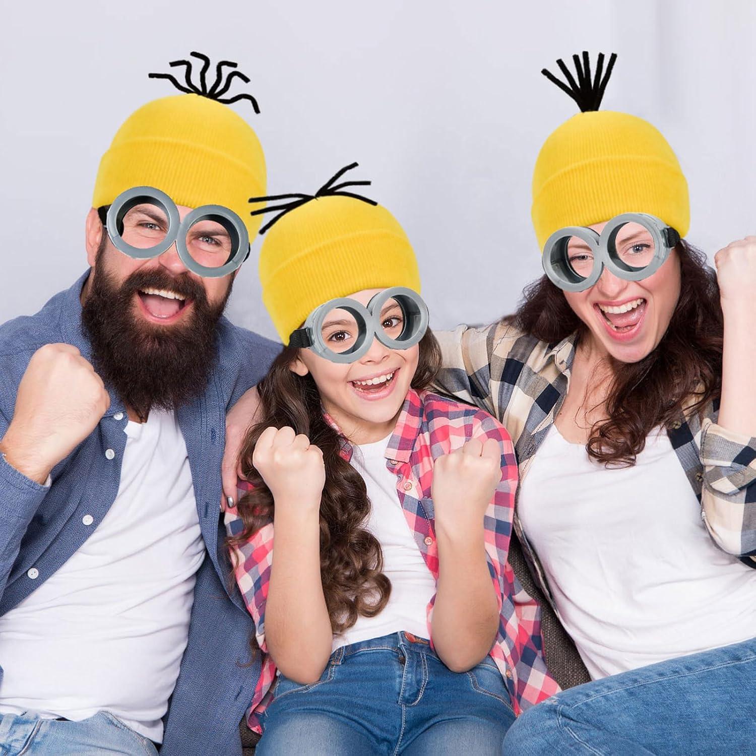 Gafas de Halloween Steampunk Vintage Plata - Paquete de 2