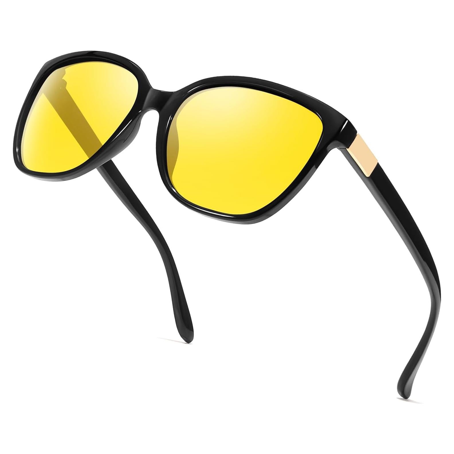 Gafas de Conducción Nocturna Myiaur Polarizadas Amarillas