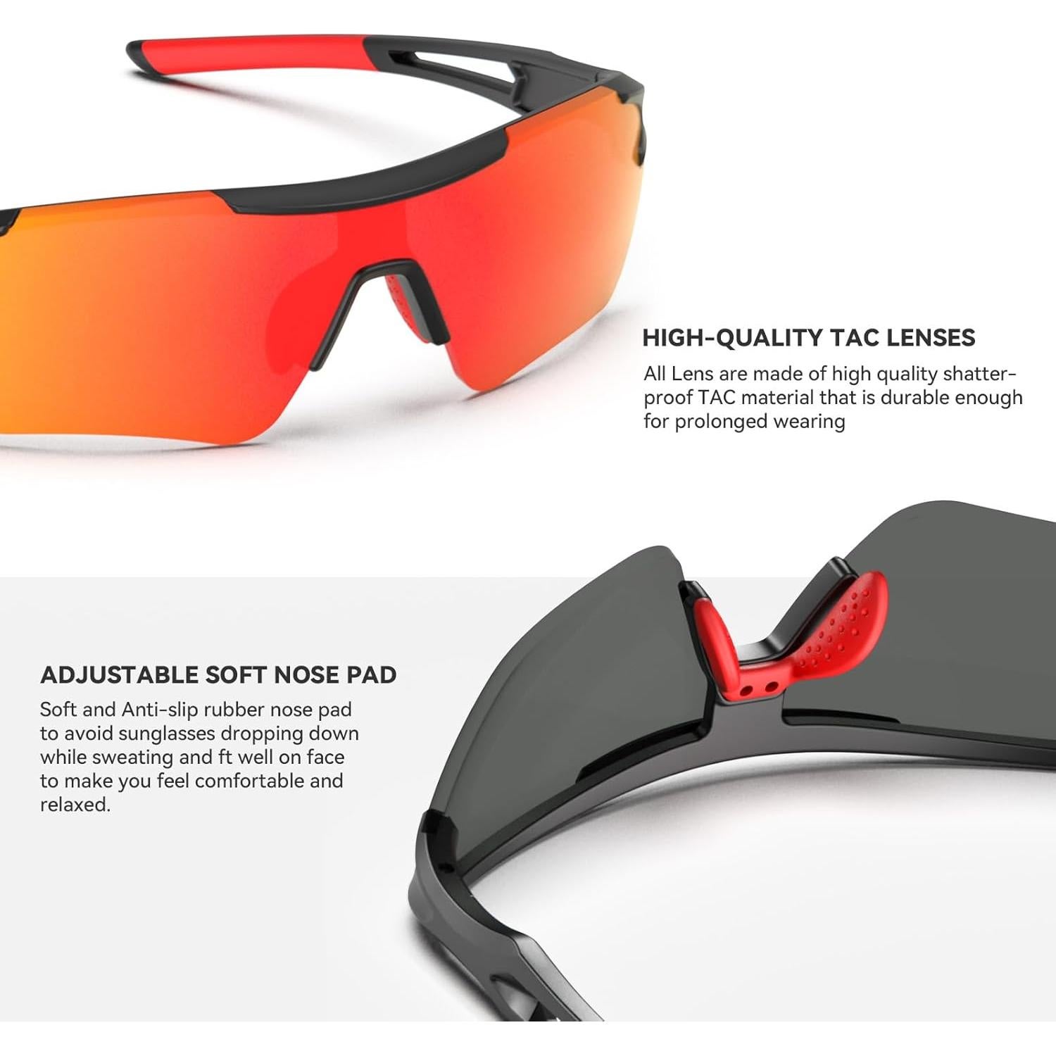 Gafas de Sol Polarizadas BEACOOL TAC UV400 para Adultos