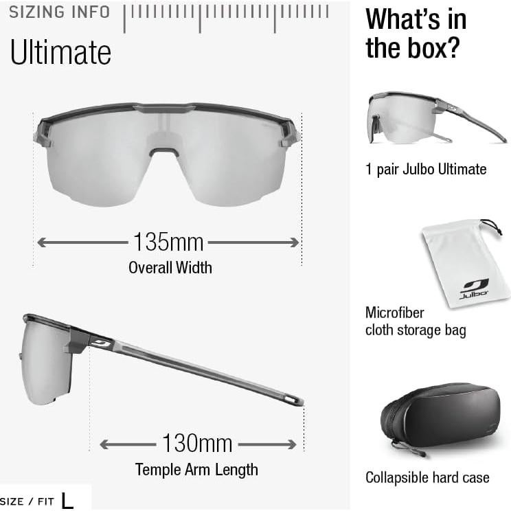 Gafas de sol Julbo Ultimate Performance con lente REACTIV UV