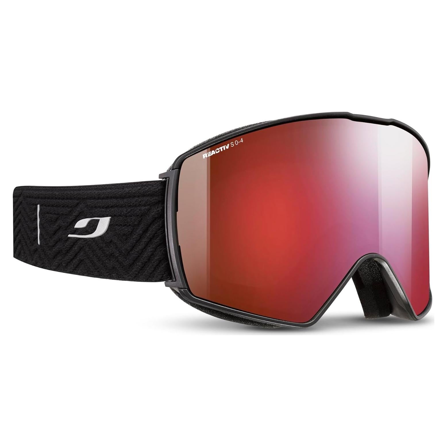 Gafas de Nieve Julbo Launcher Antivaho UV - Marco Negro Lente Rosa