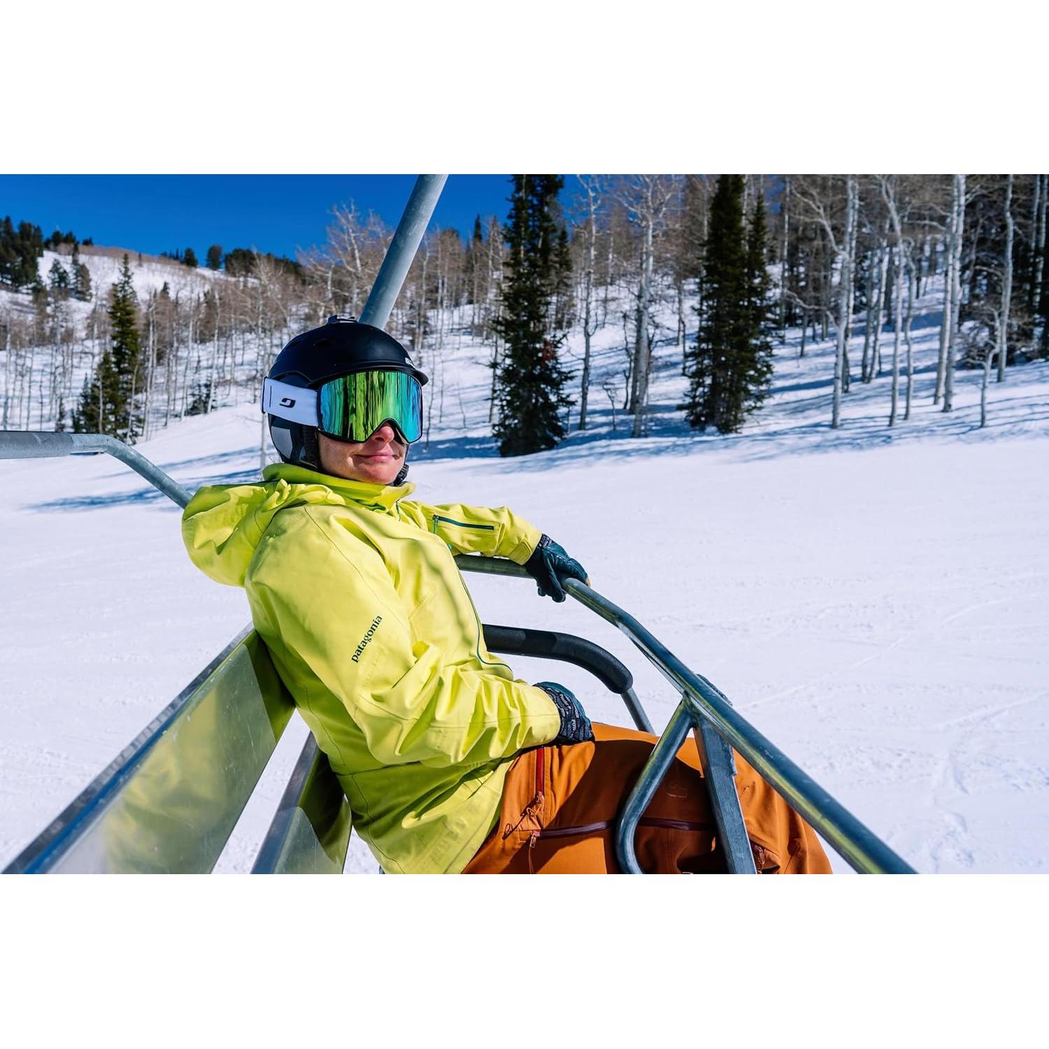 Gafas de Nieve Julbo Launcher Antivaho UV - Marco Negro Lente Rosa