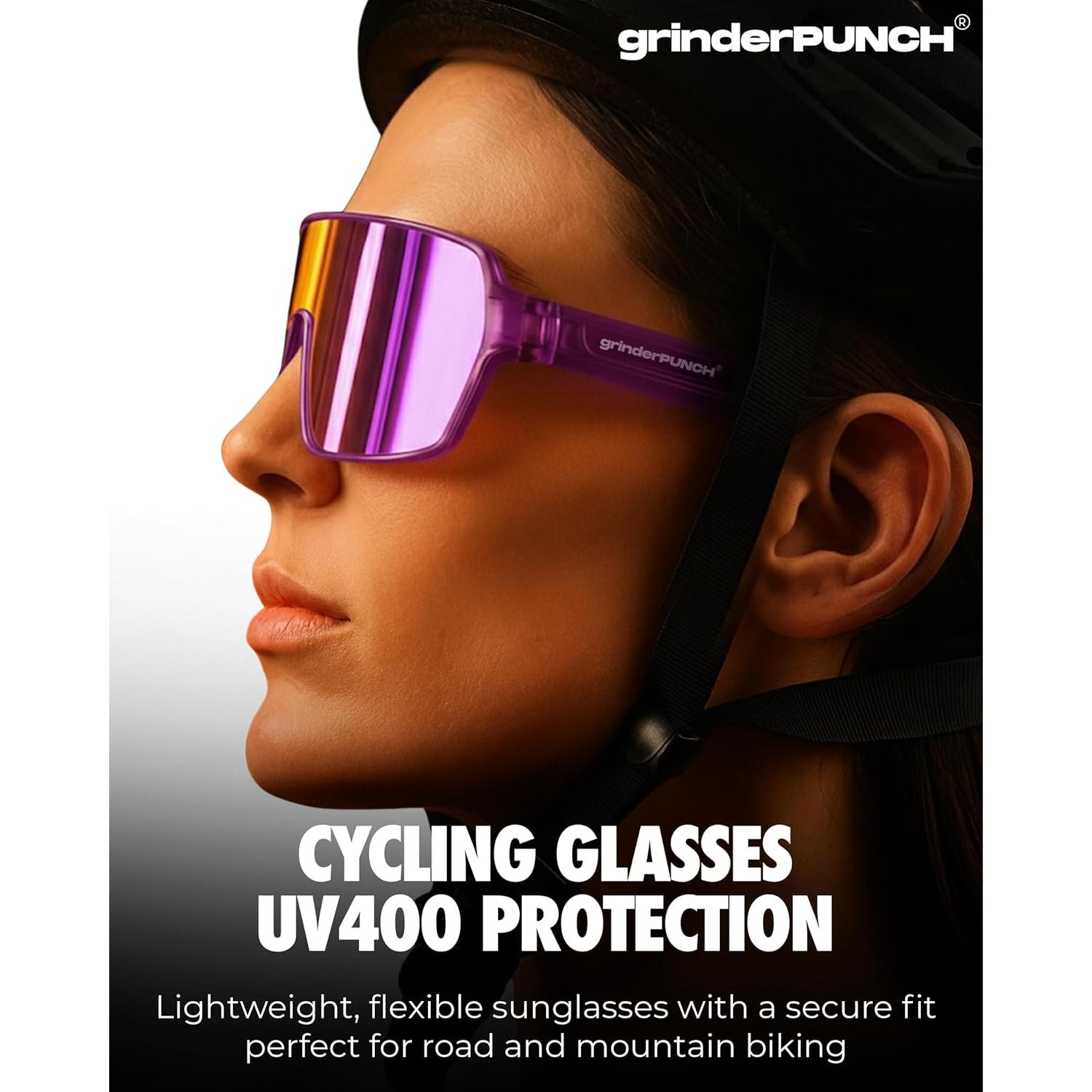 Gafas de Sol Deportivas Polarizadas grinderPUNCH UV400 Naranja