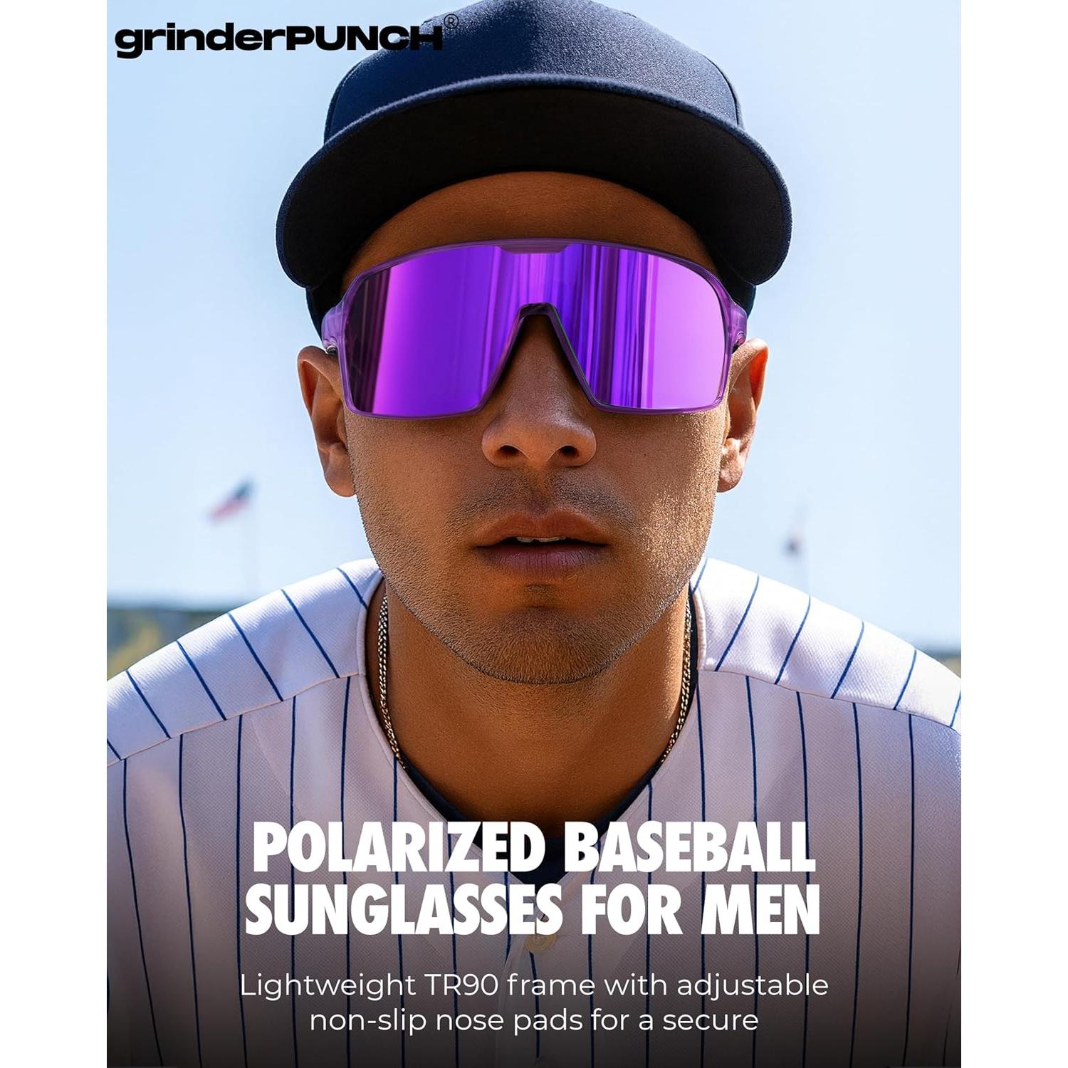 Gafas de Sol Deportivas Polarizadas grinderPUNCH UV400 Naranja