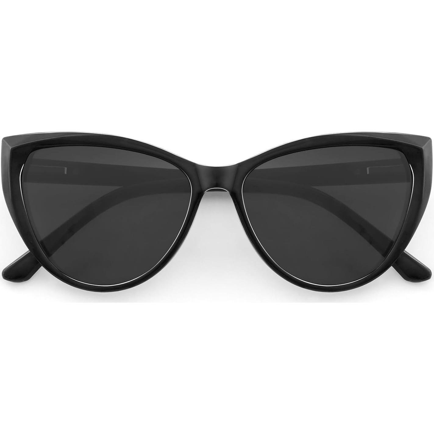 Gafas de sol estilo gato TR90 UV400 para mujeres - 53mm