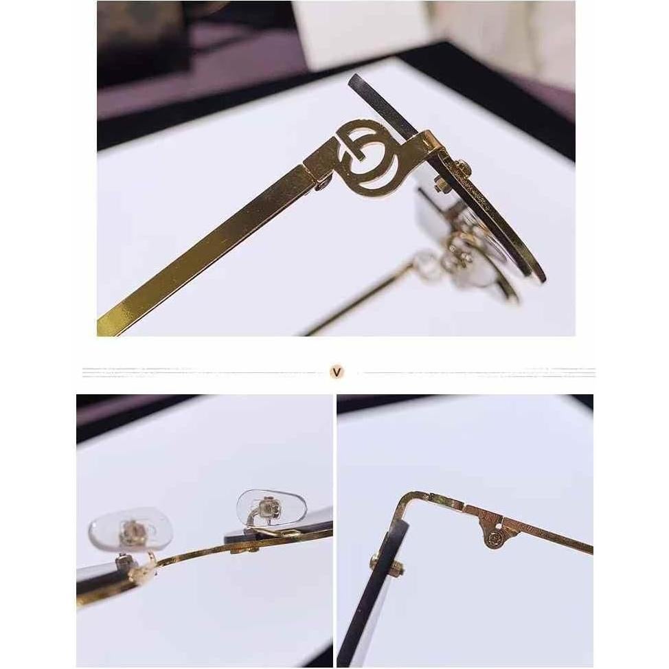 Gafas de sol retro doradas Y2K para mujeres UV400