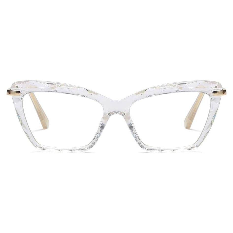 Gafas de lectura ojo de gato Jurchio cristal claro 2.5x