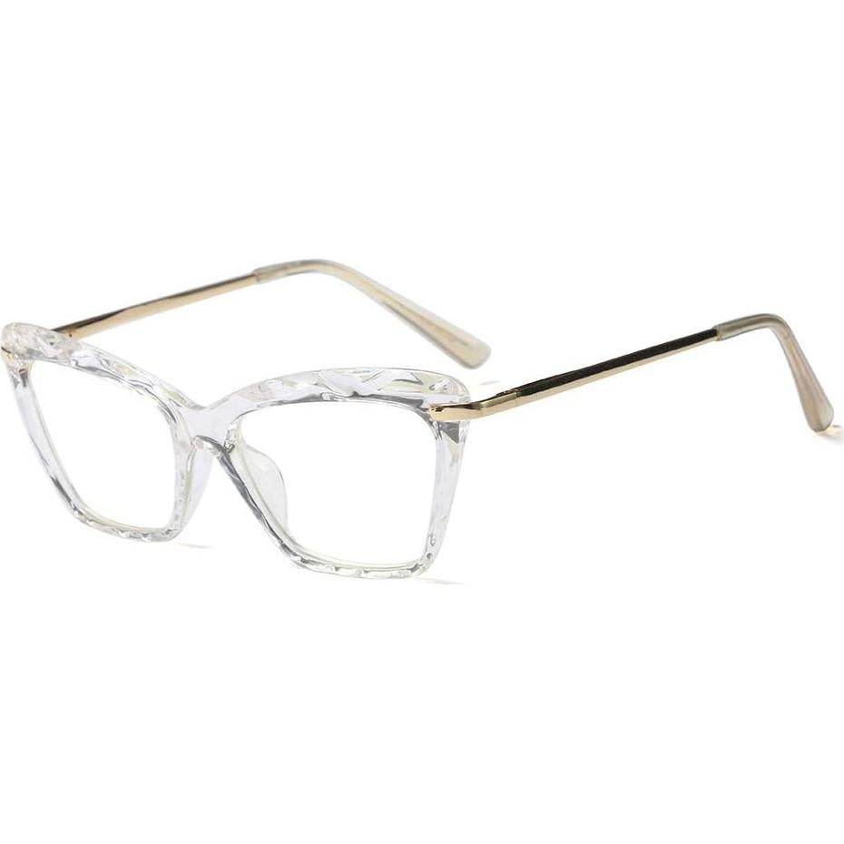 Gafas de lectura ojo de gato Jurchio cristal claro 2.5x