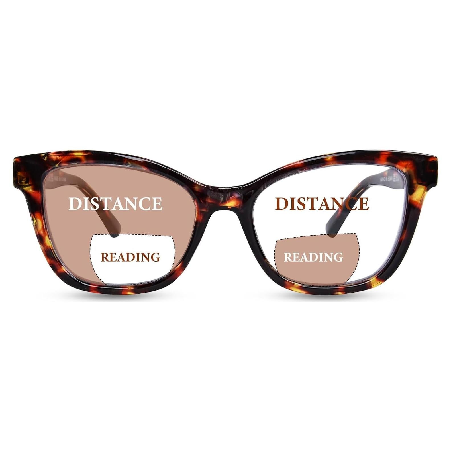 Gafas Bifocales de Lectura YUKANG Tortuga 2.0x Antirreflejo
