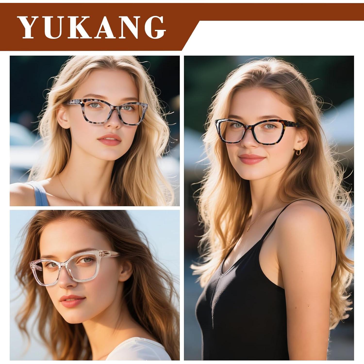 Gafas Bifocales de Lectura YUKANG Tortuga 2.0x Antirreflejo