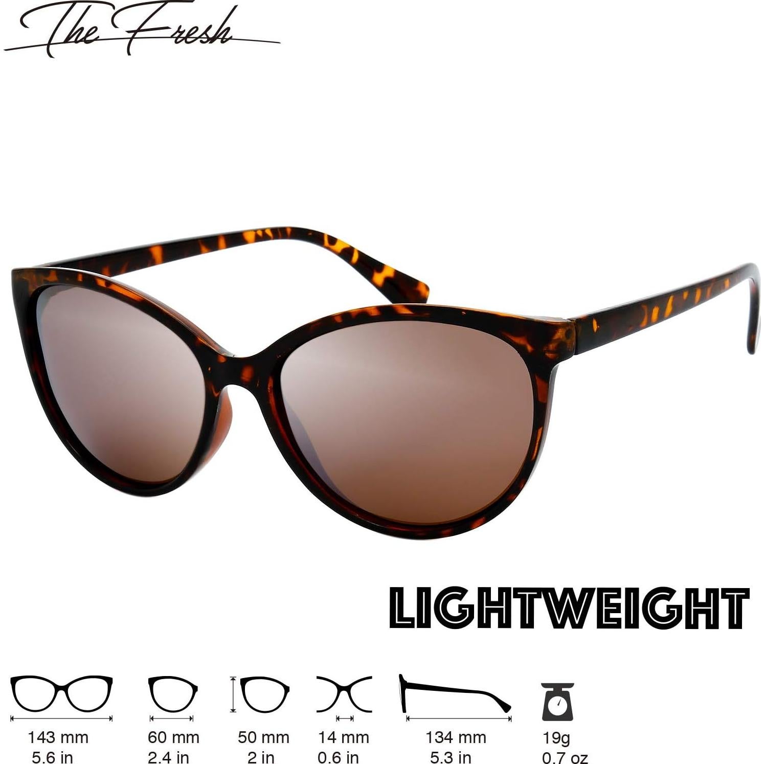 Gafas de Sol Polarizadas The Fresh para Mujeres - Estilo Retro