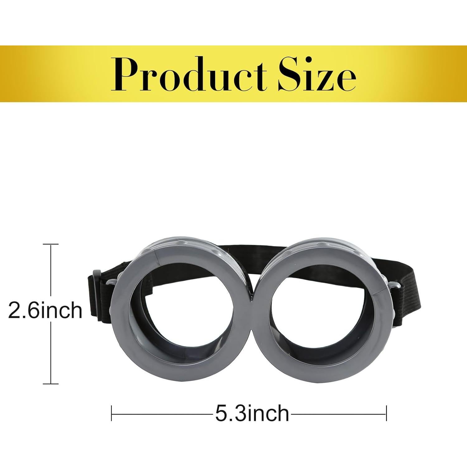 Gafas Redondas Steampunk Carkno para Disfraz Adulto