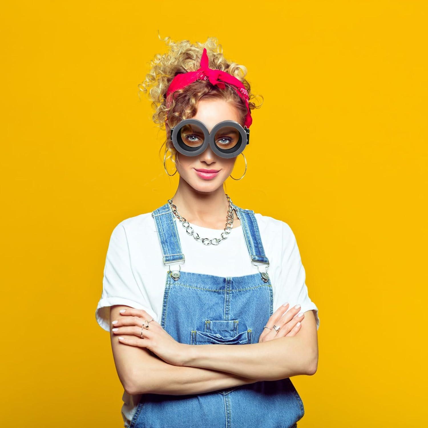 Gafas Redondas Steampunk Carkno para Disfraz Adulto