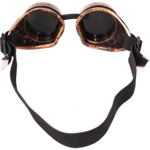 Gafas Steampunk Loftus International bronce negro unisex