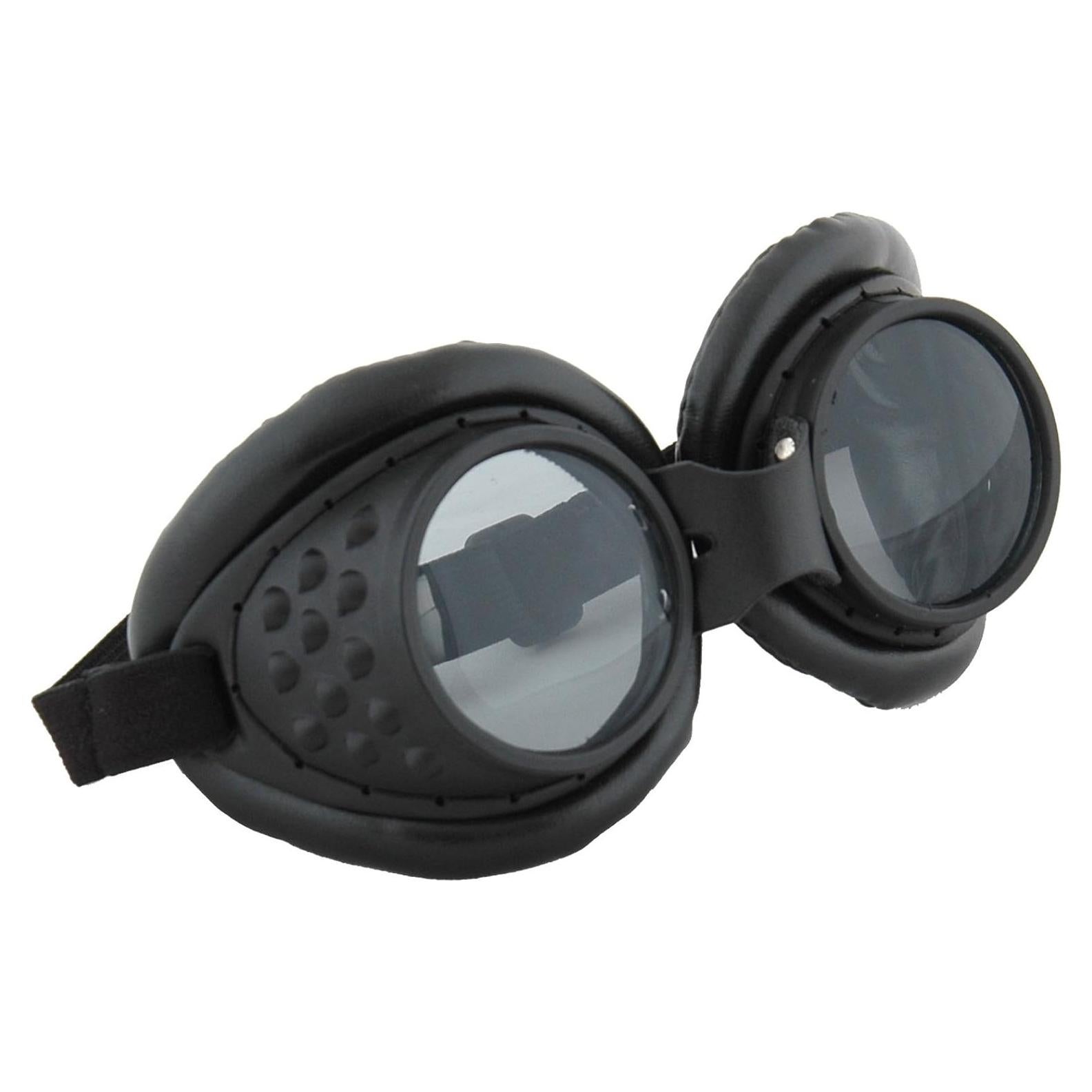Gafas de Aviador Radiactivas Negras elope - Lentes Oscuros y Cojines de Cuero Sintético