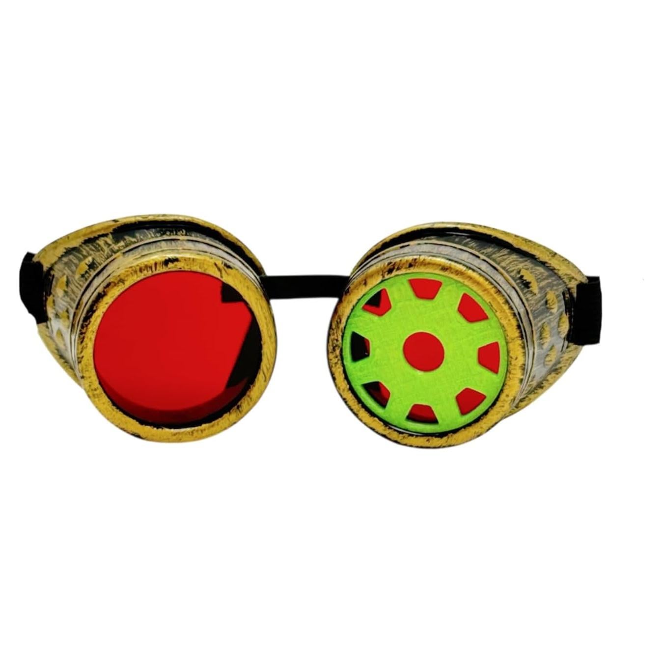 Gafas Steampunk UMBRELLALABORATORY para Cosplay y Disfraces