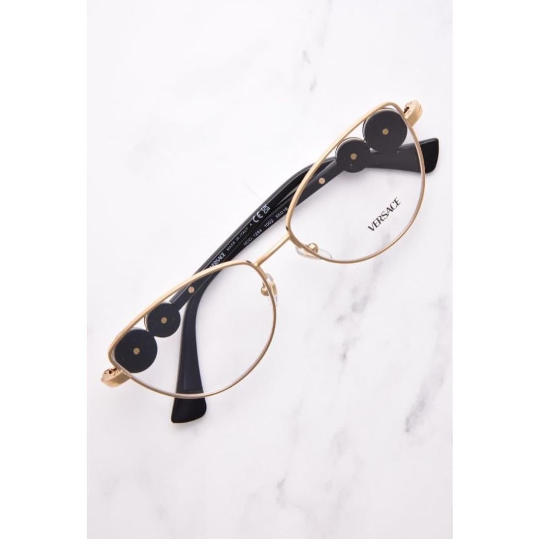 Montura de Gafas Versace VE1284-1002 Oro 55mm Unisex