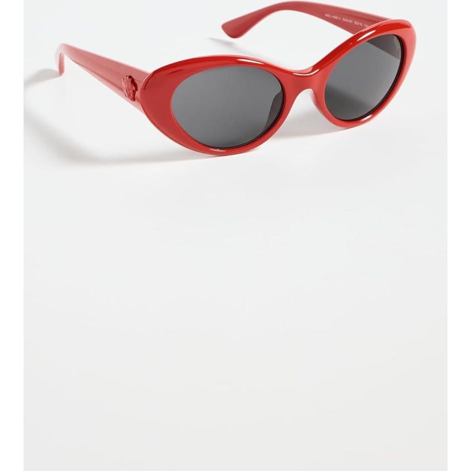 Gafas de sol redondas de ojo de gato Versace para mujer