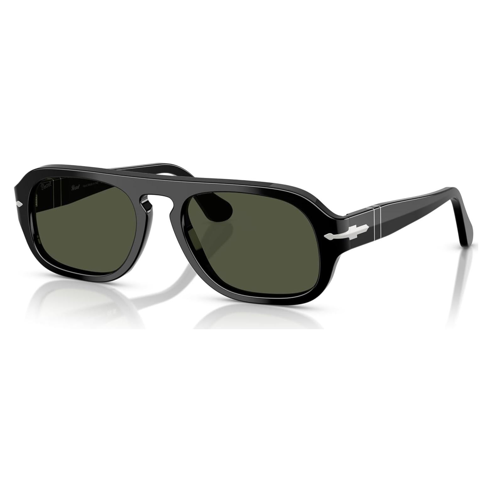 Gafas de sol Persol PO3369S Aviador Negro Verde 54mm