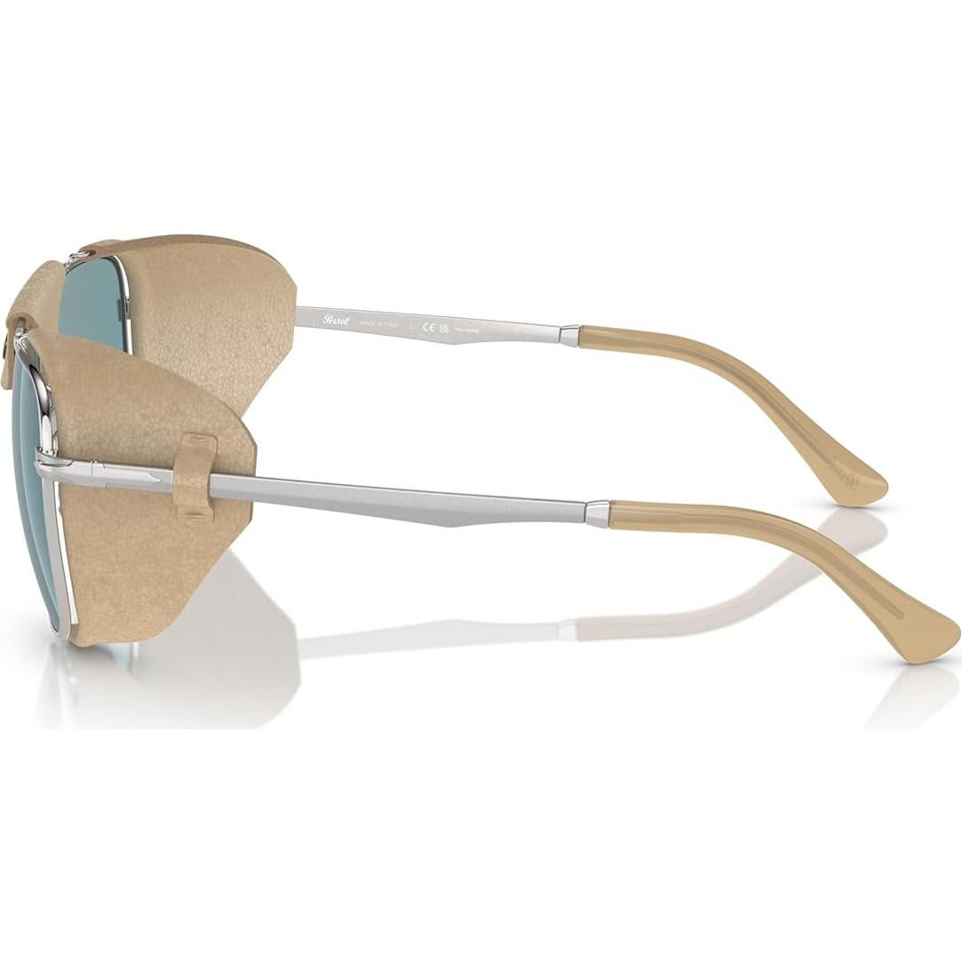 Gafas de sol polarizadas Persol PO113SZ plateadas 55 mm