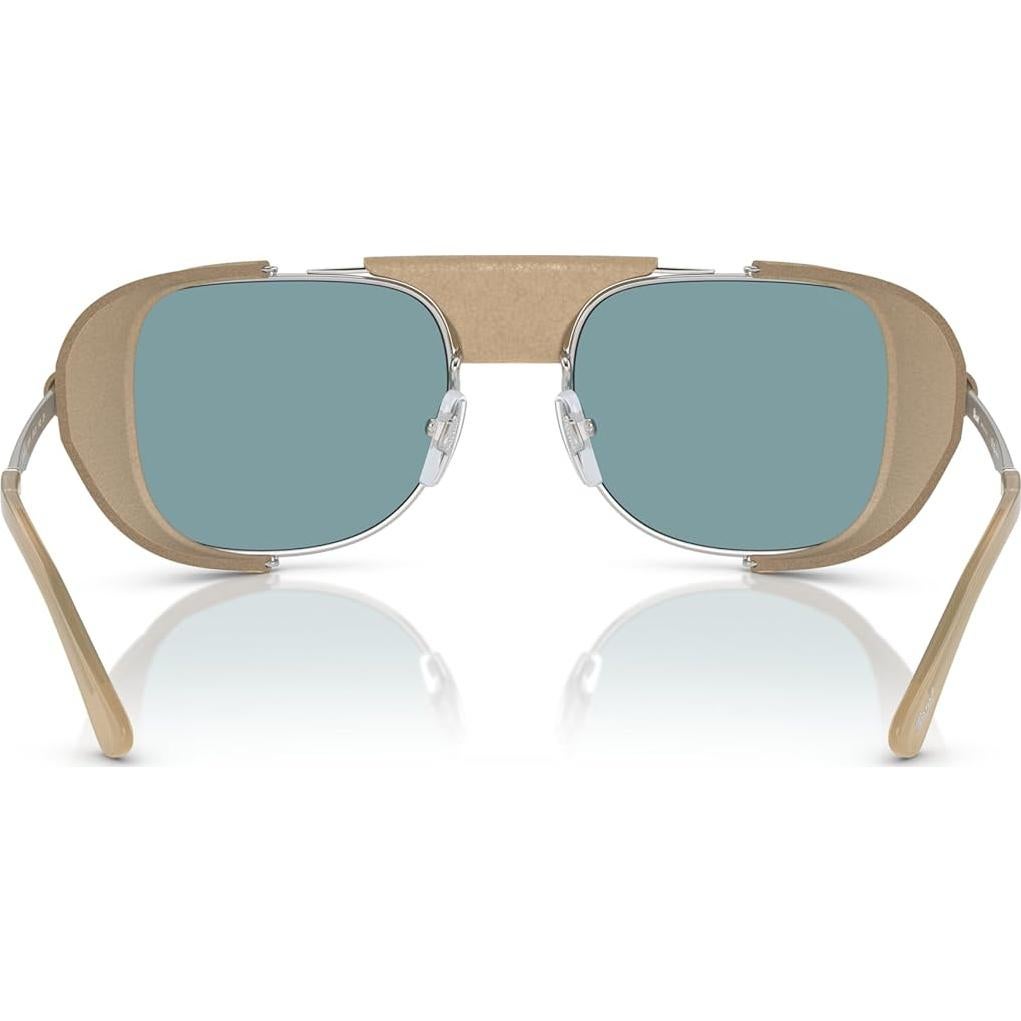 Gafas de sol polarizadas Persol PO113SZ plateadas 55 mm