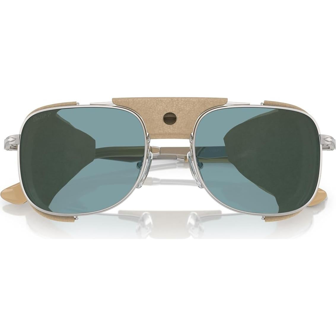 Gafas de sol polarizadas Persol PO113SZ plateadas 55 mm