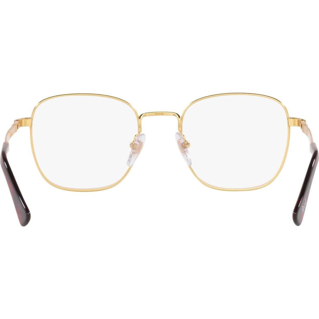 Montura de gafas recetadas cuadradas Persol PO2497V doradas