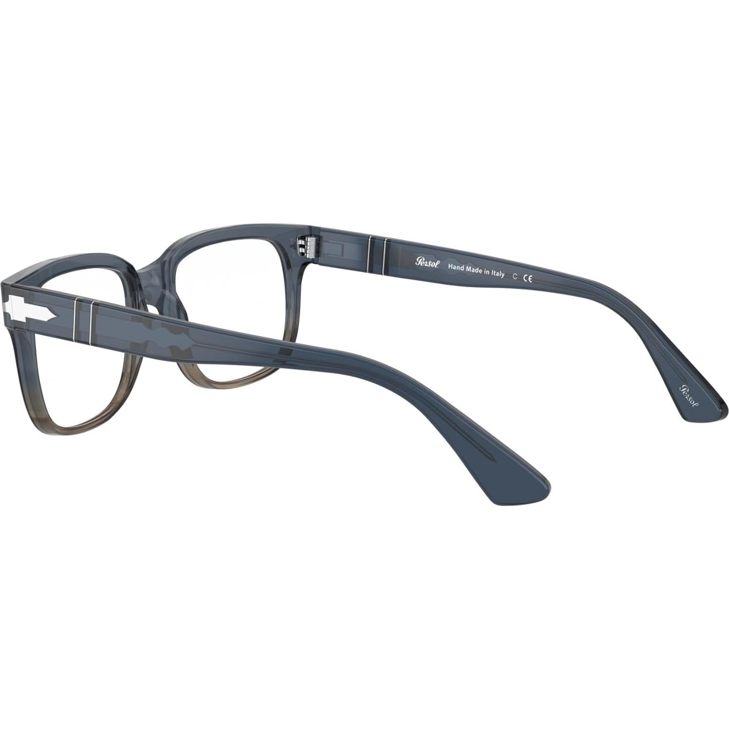 Gafas de Prescripción Persol PO3252V Cuadradas Rayas Grises
