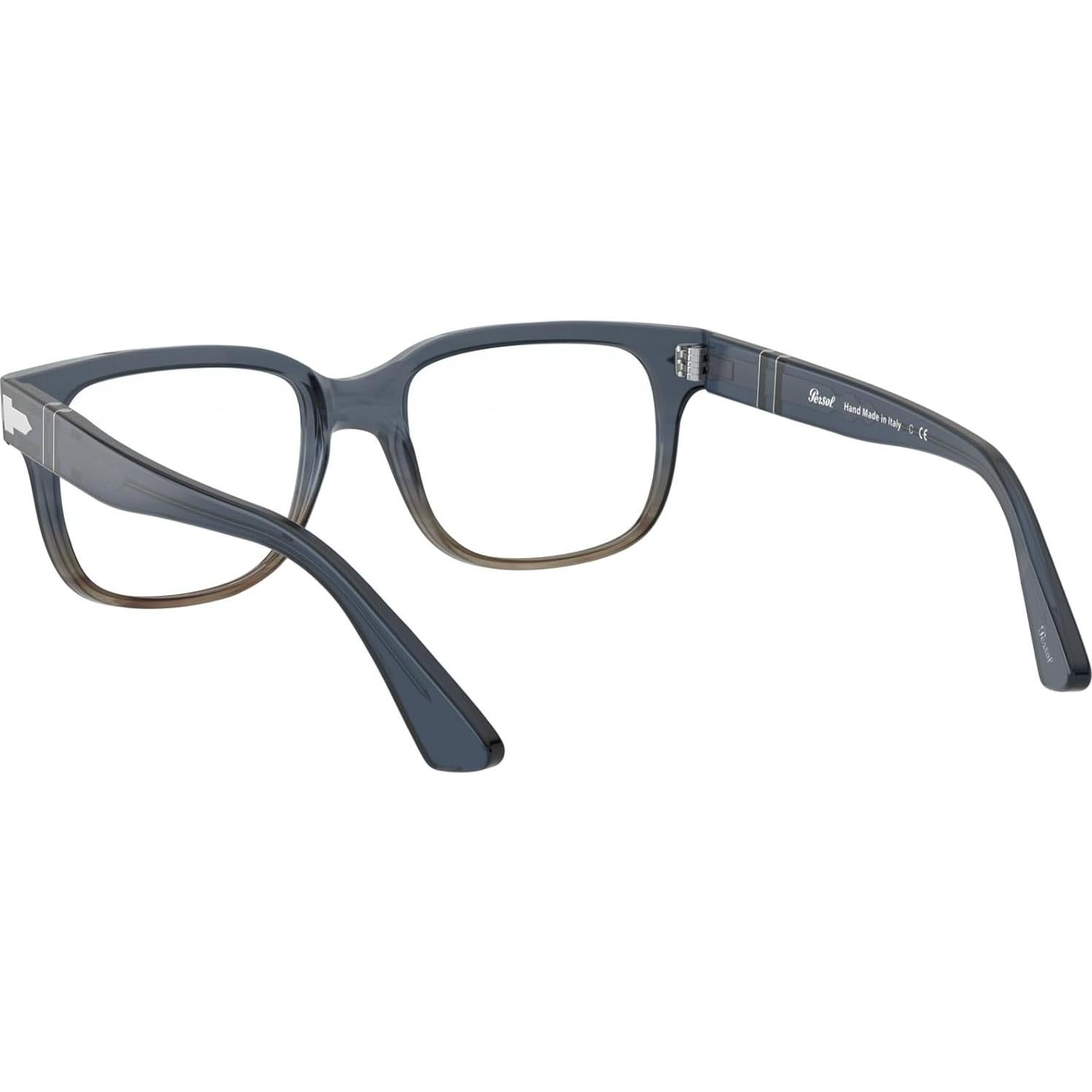 Gafas de Prescripción Persol PO3252V Cuadradas Rayas Grises