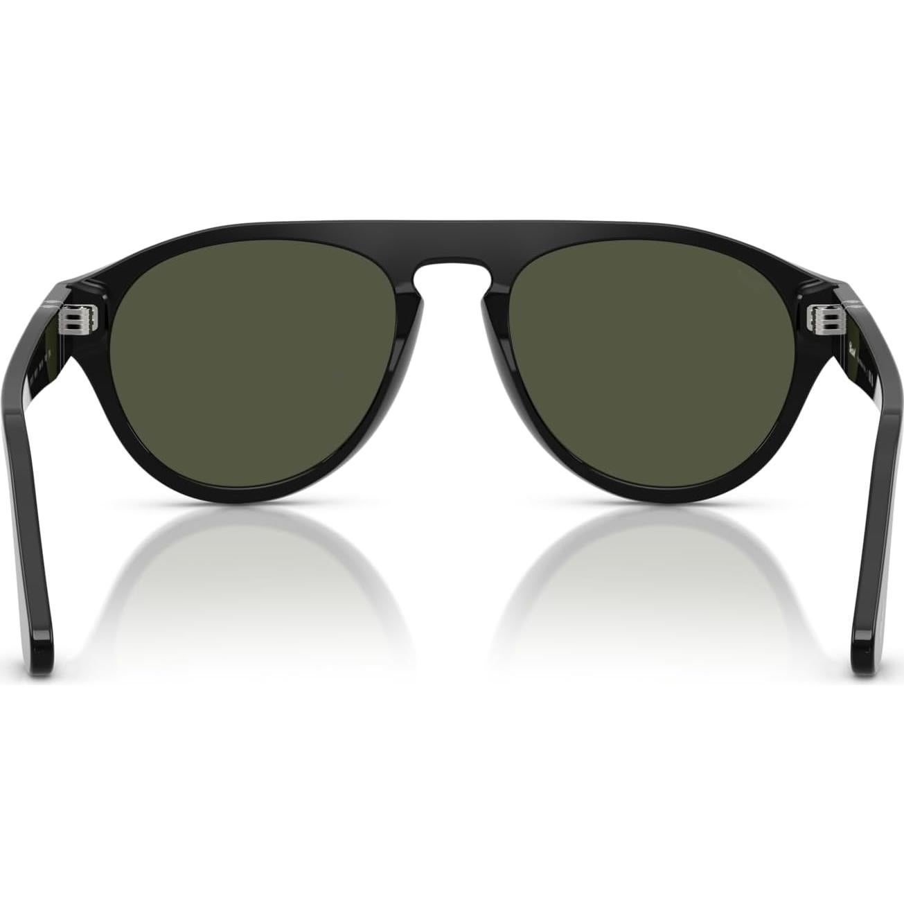 Gafas de sol Persol PO3370S Aviador Negro Verde 53mm