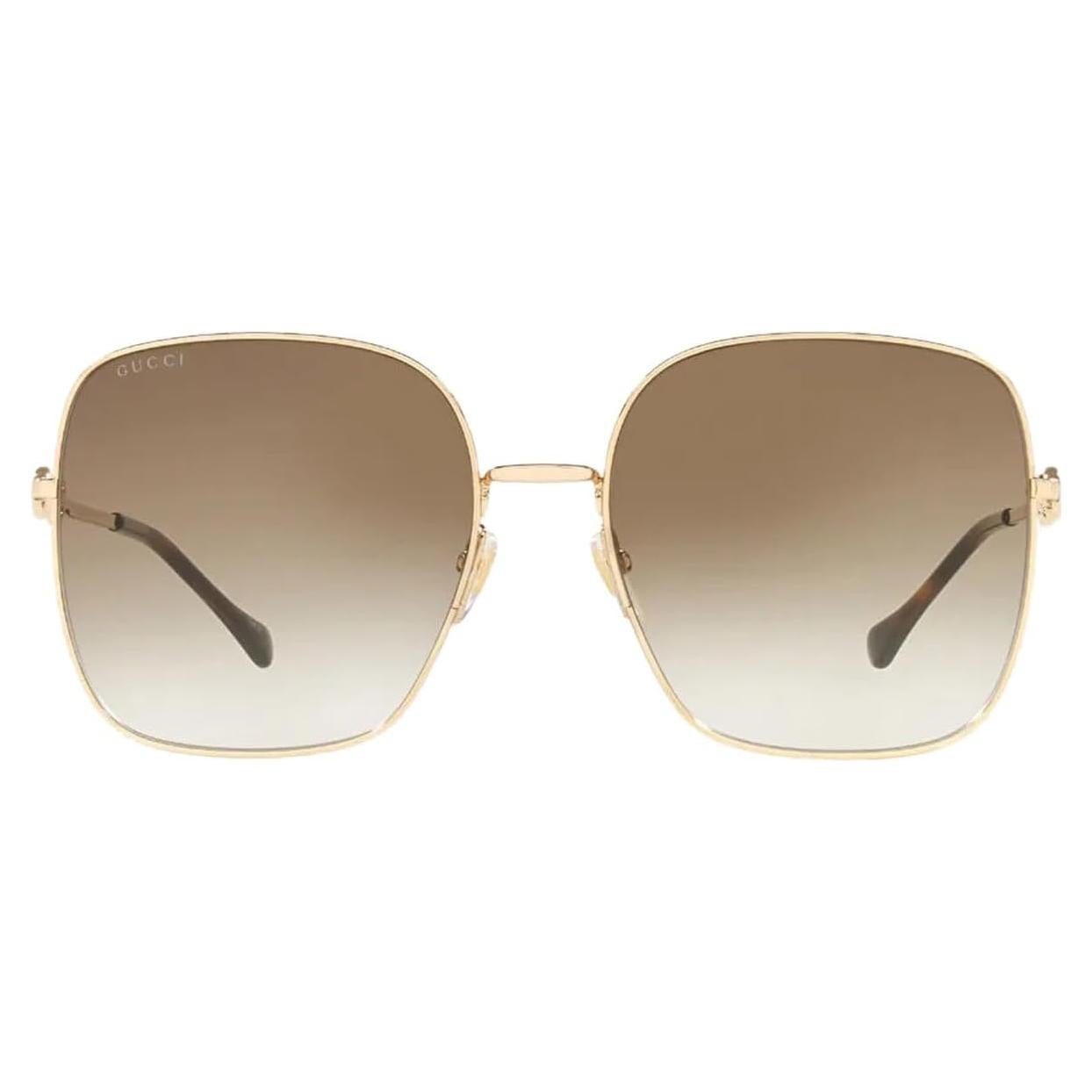 Gafas de Sol Gucci GG0879S Oro/Marrón 61mm para Mujeres