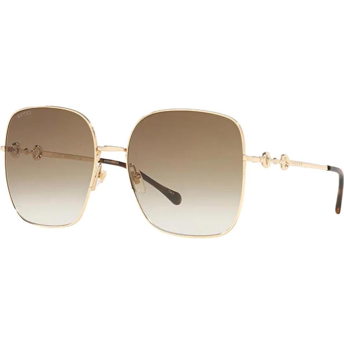 Gafas de Sol Gucci GG0879S Oro/Marrón 61mm para Mujeres