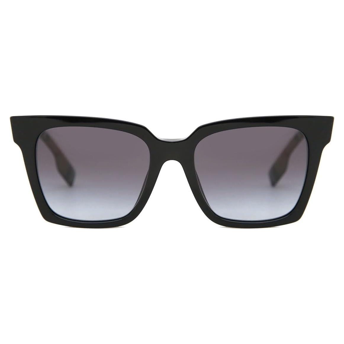 Gafas de Sol Burberry BE4335 Mujeres Negro Gradiente