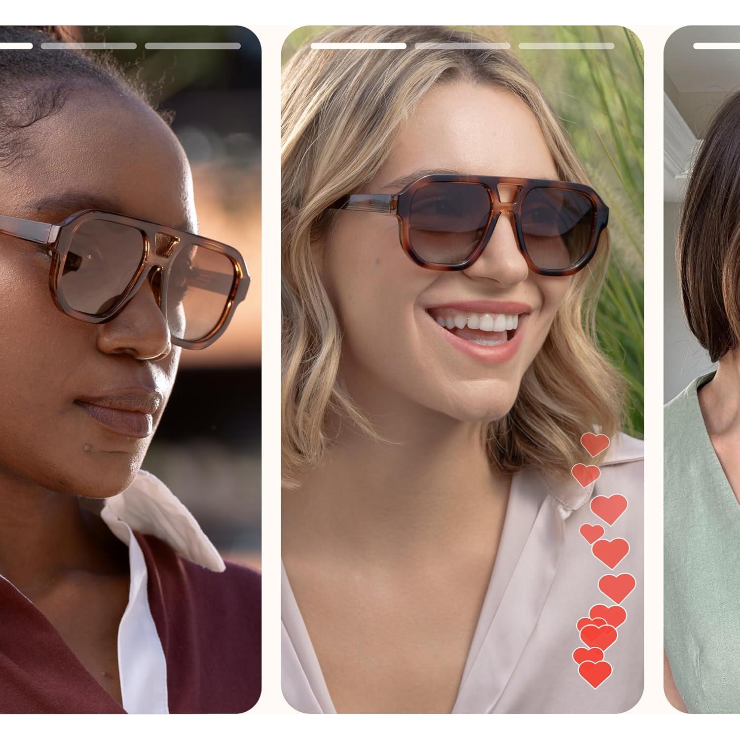 Gafas de Sol Polarizadas Livho Trendy Retro Unisex 2025